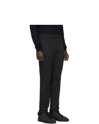 Pantalon chino noir Fendi