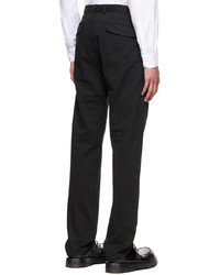 Pantalon chino noir Massimo Alba