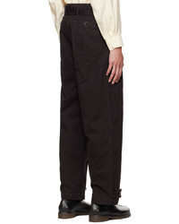 Pantalon chino noir Lemaire