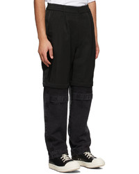 Pantalon chino noir JERIH