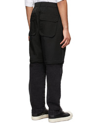 Pantalon chino noir JERIH