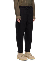 Pantalon chino noir Izzue