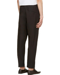 Pantalon chino noir Lemaire