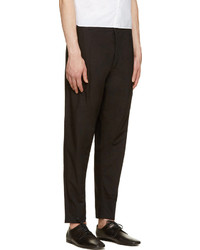 Pantalon chino noir Lemaire