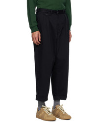 Pantalon chino noir Beams Plus