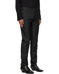 Pantalon chino noir Courrèges