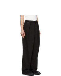 Pantalon chino noir Dries Van Noten