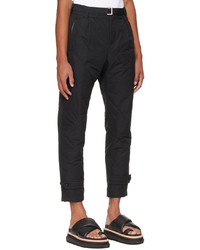 Pantalon chino noir Sacai