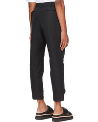 Pantalon chino noir Sacai