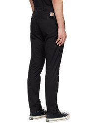 Pantalon chino noir CARHARTT WORK IN PROGRESS