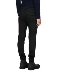 Pantalon chino noir Diesel