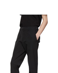 Pantalon chino noir Prada