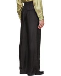 Pantalon chino noir Edward Cuming