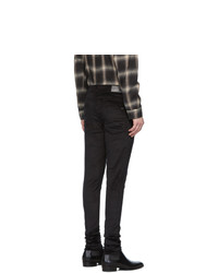 Pantalon chino noir Amiri