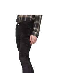 Pantalon chino noir Amiri