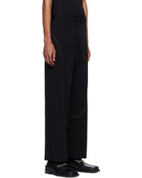 Pantalon chino noir Eckhaus Latta