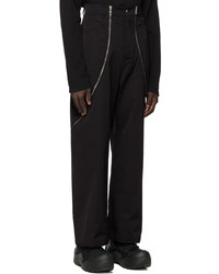 Pantalon chino noir FFFPOSTALSERVICE