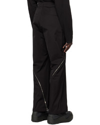 Pantalon chino noir FFFPOSTALSERVICE