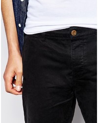 Pantalon chino noir Asos