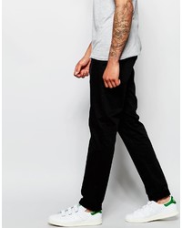 Pantalon chino noir Sisley