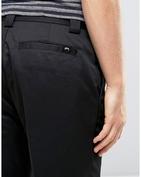 Pantalon chino noir Stussy