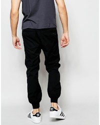 Pantalon chino noir Izzue