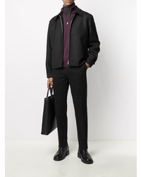 Pantalon chino noir Canali