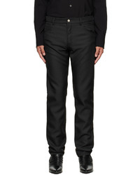 Pantalon chino noir Courrèges