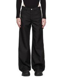 Pantalon chino noir Courrèges