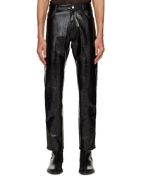 Pantalon chino noir Courrèges