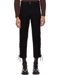 Pantalon chino noir Eckhaus Latta