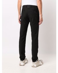 Pantalon chino noir Incotex