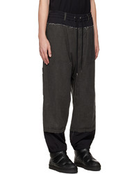 Pantalon chino noir Y's