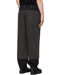 Pantalon chino noir Y's