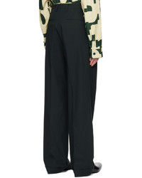 Pantalon chino noir Dries Van Noten