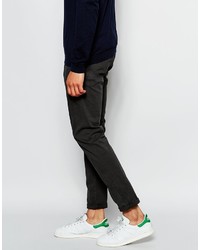 Pantalon chino noir Selected