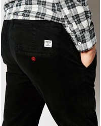 Pantalon chino noir Jack and Jones