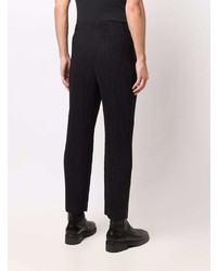 Pantalon chino noir Homme Plissé Issey Miyake