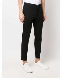 Pantalon chino noir Incotex