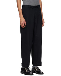 Pantalon chino noir Beams Plus