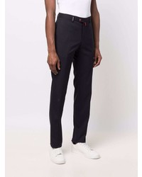 Pantalon chino noir Kiton