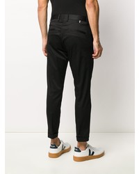 Pantalon chino noir Low Brand