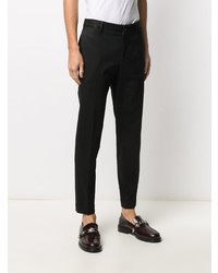 Pantalon chino noir Incotex