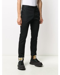 Pantalon chino noir Versace