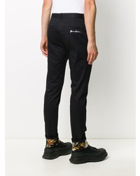 Pantalon chino noir Versace