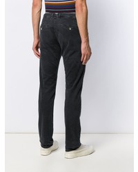 Pantalon chino noir Hand Picked