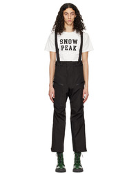 Pantalon chino noir Snow Peak