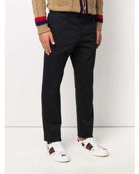 Pantalon chino noir Gucci