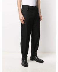 Pantalon chino noir Alexander McQueen