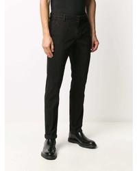 Pantalon chino noir Dondup